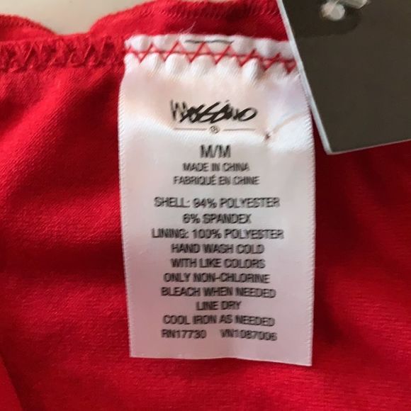 🌈5/$25 Mossimo red crochet tie up boho bikini bottoms - Picture 4 of 5